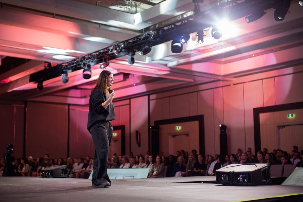 Event photography for the lululemon Leadership summit in Vancouver.