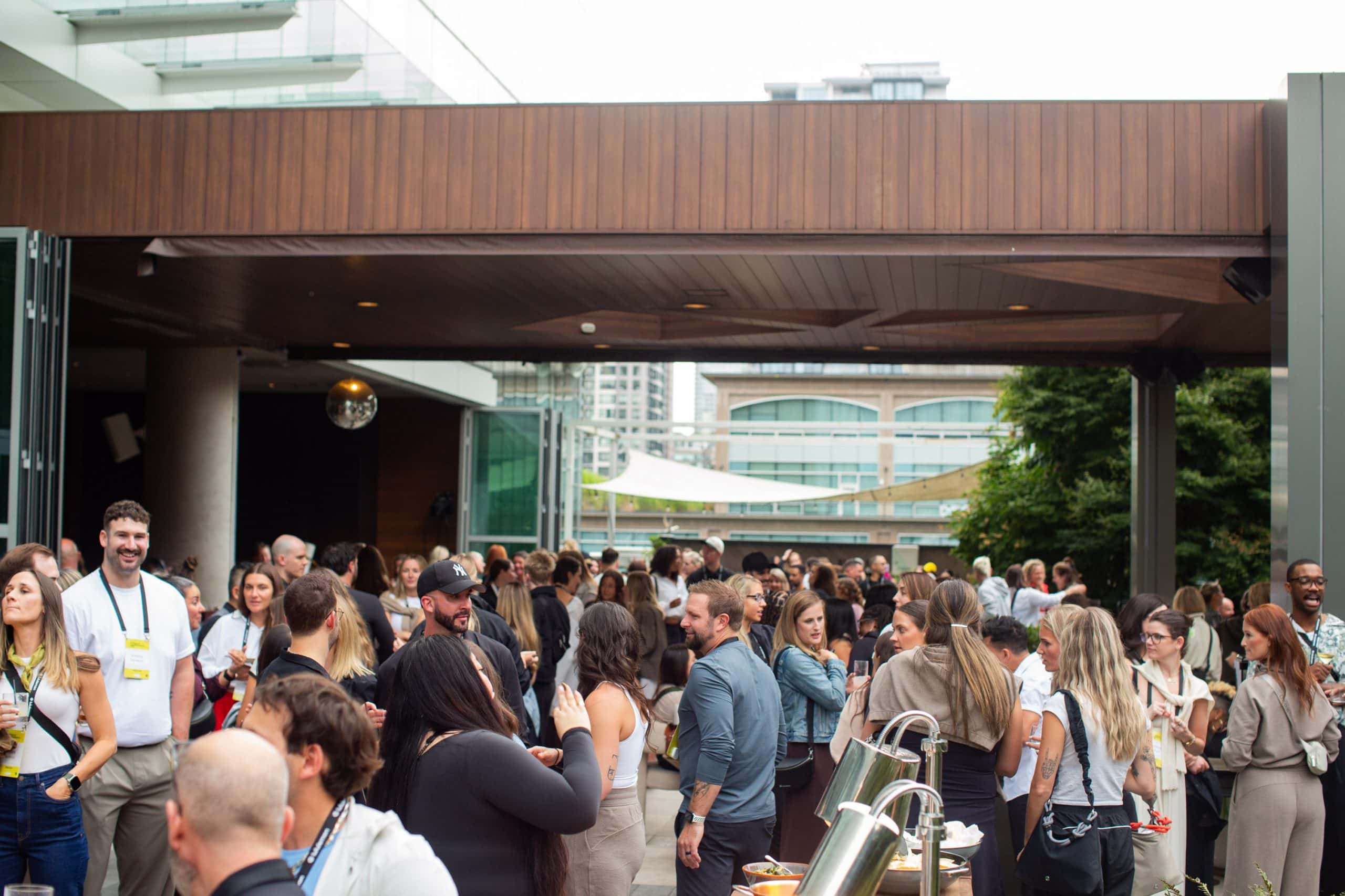 Vancouver event photography capturing wide angle in the Douglas hotel