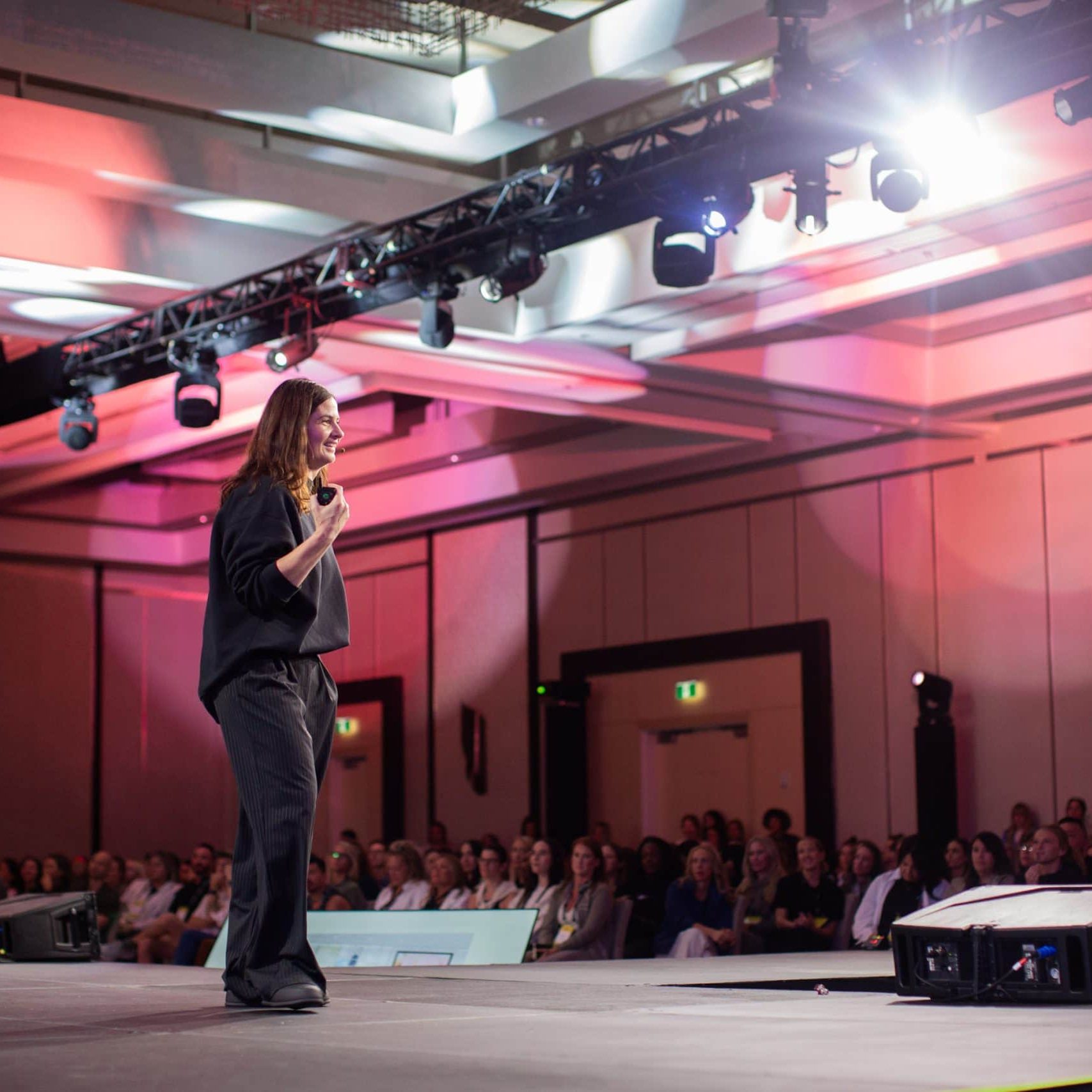 Event photography for the lululemon Leadership summit in Vancouver.